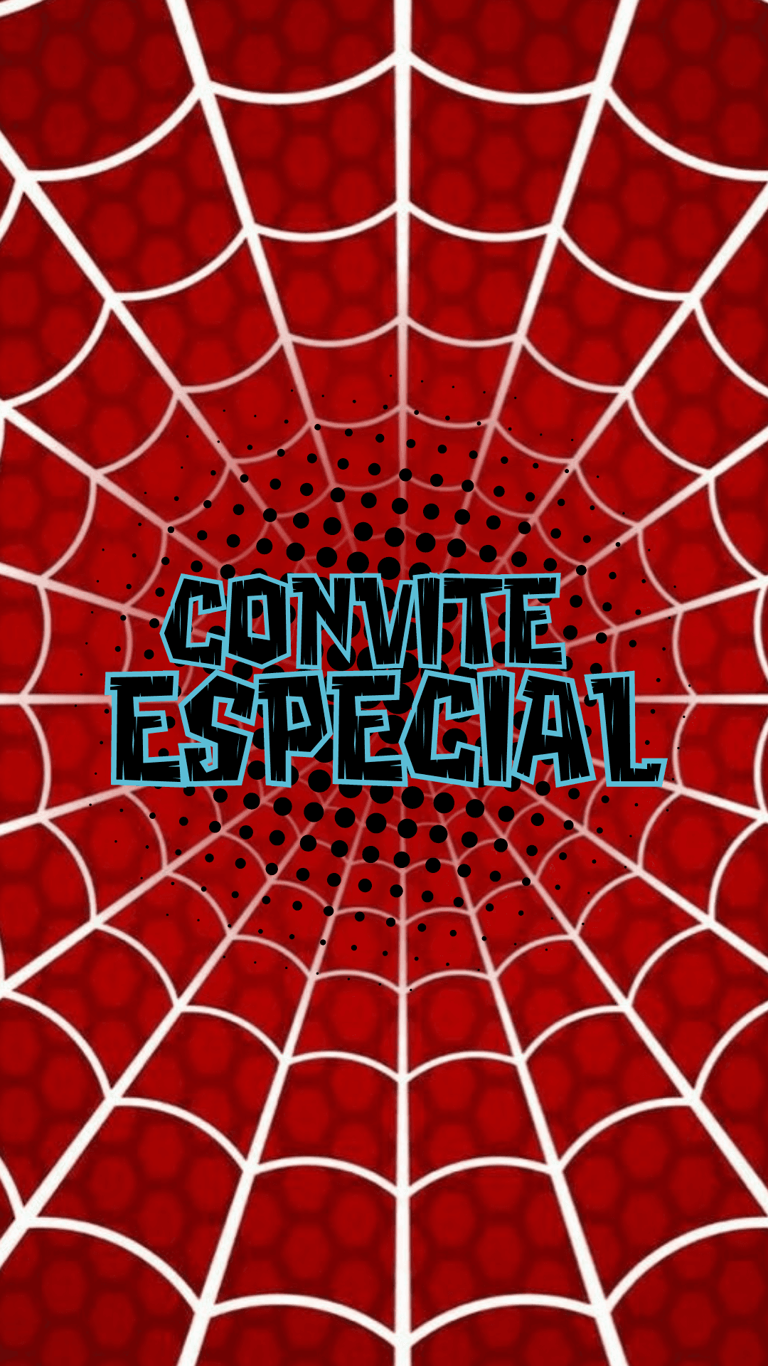 Convite Homem Aranha