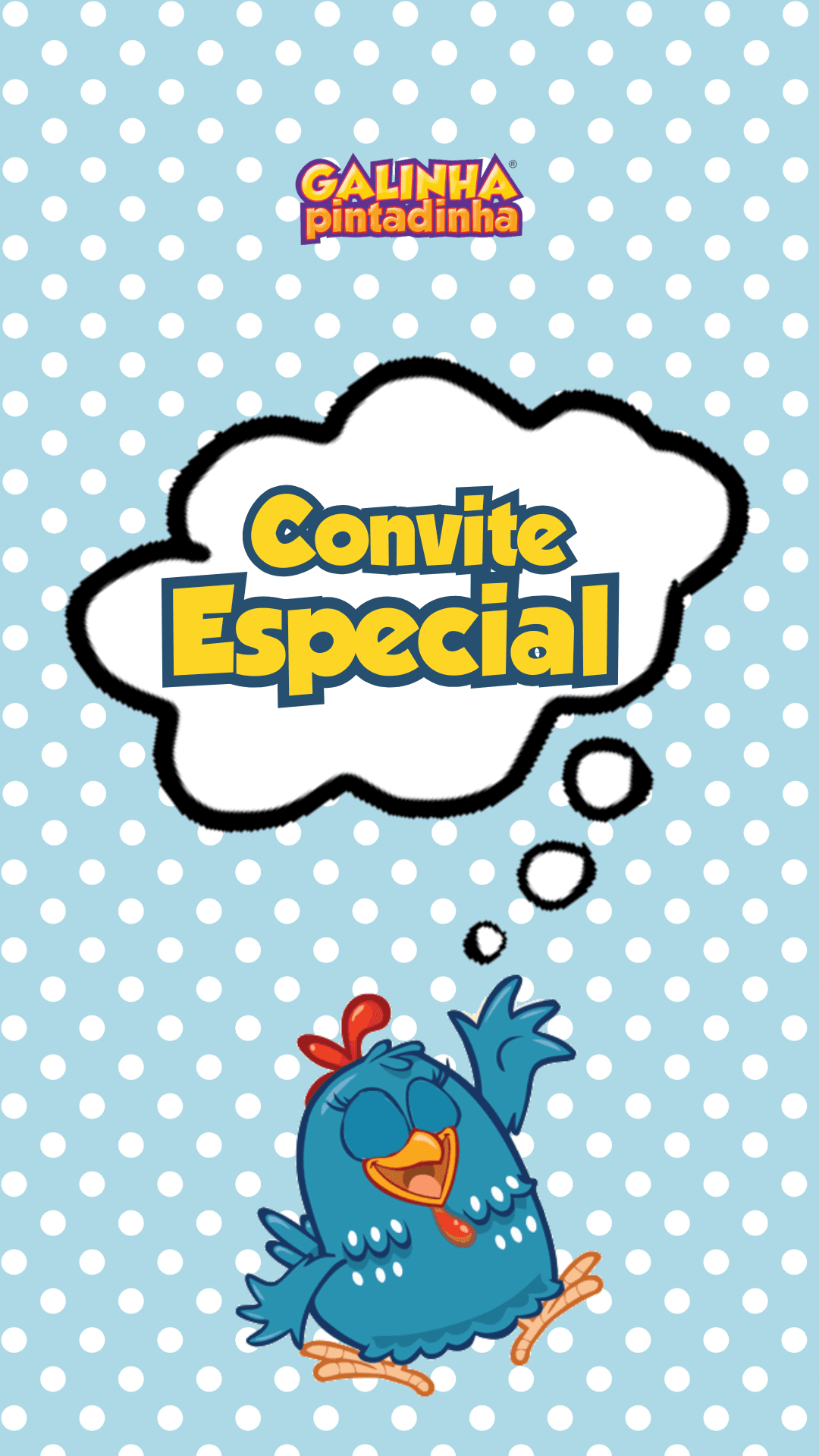 Convite Galinha Pintadinha